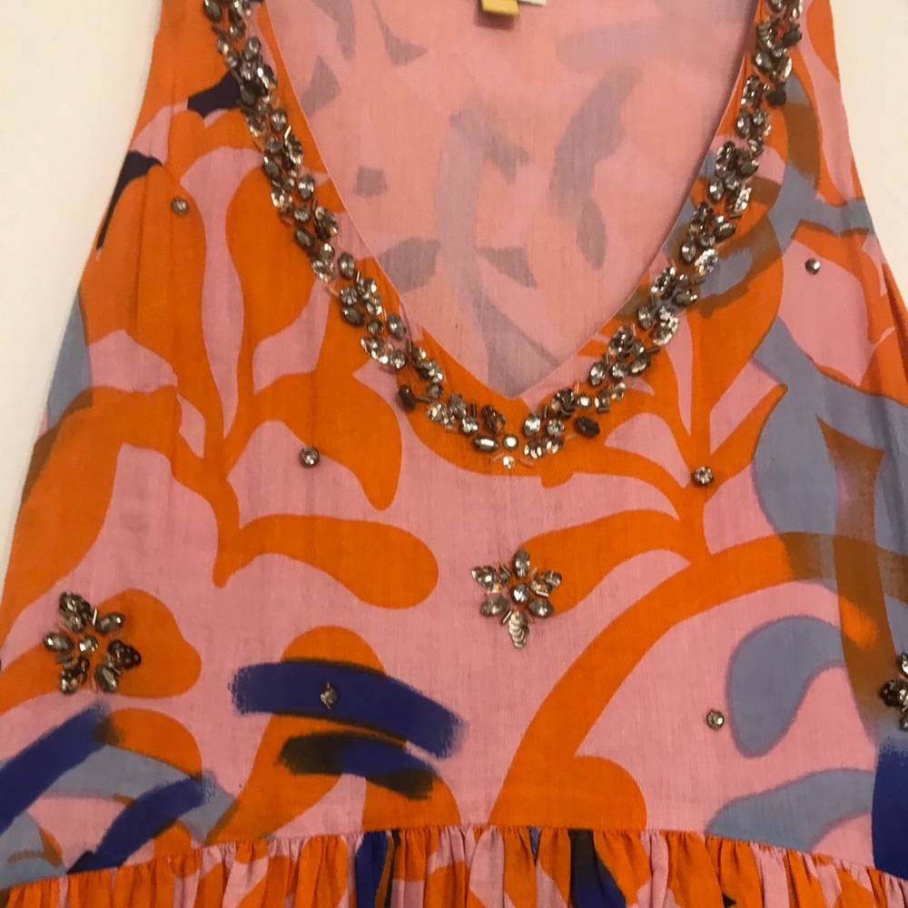 Anthropologie Leifsdotier embellished dress 👗 - Picture 3 of 5